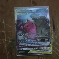 Pokemon Mega Sableye & Tyranitar GX 126/236 SM-Unified Minds Ultra Rare Holo - Image 1