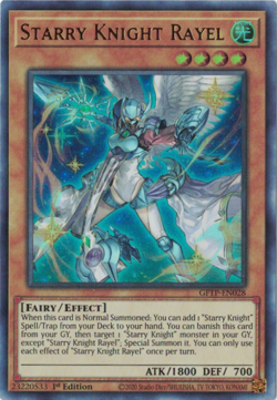 Yu-Gi-Oh! Starry Night Rayel (NM)1st Ultra Rare GFTP-EN028 - Image 1