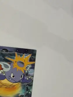 WARTORTLE #08 E8 TOPPS BLUE LOGO POKEMON LP - Image 2