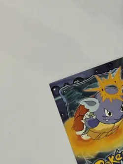 WARTORTLE #08 E8 TOPPS BLUE LOGO POKEMON LP - Image 3