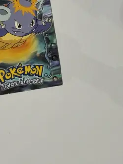 WARTORTLE #08 E8 TOPPS BLUE LOGO POKEMON LP - Image 5