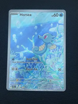 Horsea 067/064 Pokemon TCG Card Shrouded Fable Full Art Illustration Rare - Image 1