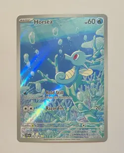 Pokemon TCG: Shrouded Fable: (067/064) Horsea Illustration Rare (NM) - Image 1