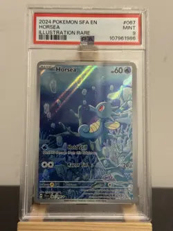 Horsea #067/064 - PSA 9 - Pokemon TCG Shrouded Fable Set illustration Rare - Image 2