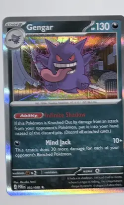 Pokemon Gengar Holo Cards 050/088 English TCG - Perfect Order - Image 2