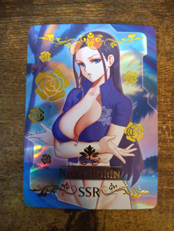 SSR Beautiful Waifu Card - Nico Robin - Goddess Story One Piece FOIL - Image 1