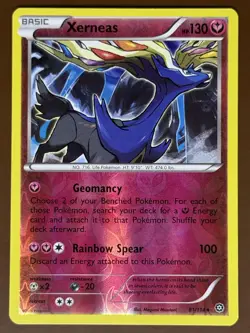 Xerneas #81/114 Reverse Holo XY - Steam Siege Pokemon Card TCG - Image 1
