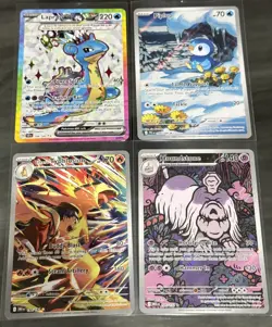 Pokemon TCG Cards Collection Lot Of 4 Modern Cards Wotc Holo e-Reader, Delta - Image 1