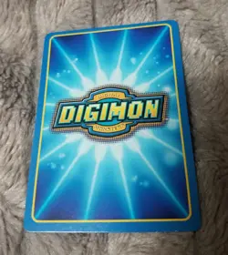 Digimon CCG MetalGreymon BO-80 Gold Lettering Vtg 1999 TCG Card - Image 4