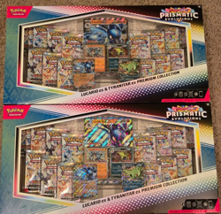 Pokemon Lucario Ex Tyranitar Ex Premium Collection Prismatic Evolution Lot of 2 - Image 1