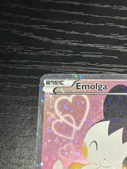 Pokemon TCG Emolga RC23/RC25 Legendary Treasures Holo Full Art - Image 3