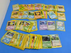 Huge Lot of Vintage Pokemon Cards 175+ Holos, Rare, Common 90s + Early 2000s - Image 1