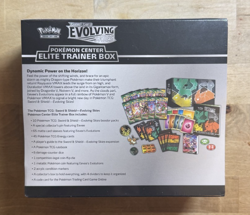 Pokemon TCG SWSH Evolving Skies Pokemon Center Elite Trainer Box ETB Sealed - Image 2