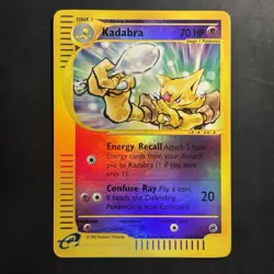 Pokemon Vintage Reverse Holo Kadabra 084/165 Expedition Wotc 2002 E-Reader - Image 1