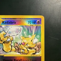 Pokemon Vintage Reverse Holo Kadabra 084/165 Expedition Wotc 2002 E-Reader - Image 3