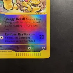 Pokemon Vintage Reverse Holo Kadabra 084/165 Expedition Wotc 2002 E-Reader - Image 4