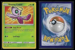 Shining Celebi - SM79 Holo Sun & Moon Black Star Promo Pokemon NM - Image 1