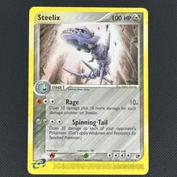 Steelix 23/100 Rare Sandstorm Pokemon Moderately Played - Image 1
