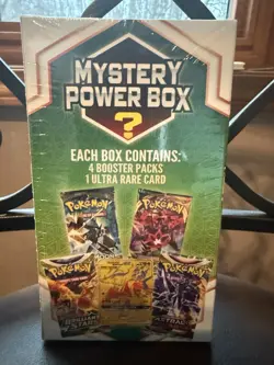Pokemon Mystery Power Box-Holiday Edition- Walmart 2022 NEW Sealed VTG Chase 1:5 - Image 3