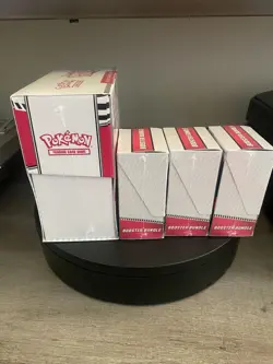 Pokemon Scarlet & Violet White Flare Factory Sealed Etb & 3 booster bundle lot - Image 4