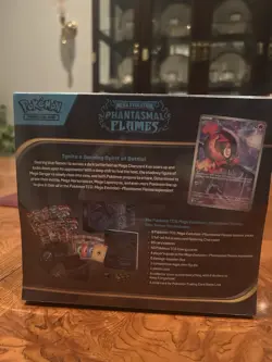 Pokemon Mega Evolution Phantasmal Flames Elite Trainer Box English 2025 - Image 2