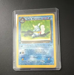 Dark Wartortle 46/82 Pokemon TCG Team Rocket 1st Edition - Image 1