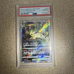 2022 Pokemon PSA 10 *MINT* Leafevom VStar - Image 2