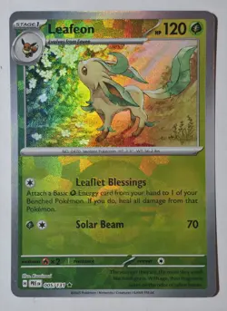 Pokemon TCG- Leafeon 5/131 Poke Ball Reverse Holo Rare- Prismatic Evolutions - Image 1