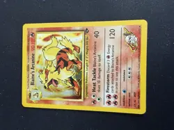 Pokemon TCG Blaine's Arcanine Holo Rare Card Gym Challenge 1/132 1999 Vintage LP - Image 4