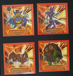 1996 Topps YuGiOh Square Red Stickers - Lot of 15 - Image 3