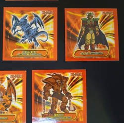1996 Topps YuGiOh Square Red Stickers - Lot of 15 - Image 4