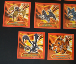 1996 Topps YuGiOh Square Red Stickers - Lot of 15 - Image 5