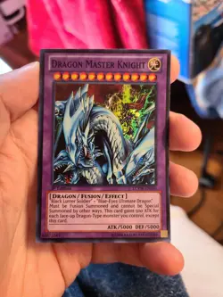 Yugioh Dragon Master Knight LCYW-EN050 1st Super Rare - Image 1