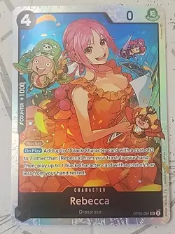 Rebecca OP05-091 - One Piece TCG - SR Super Rare Foil English - Image 1