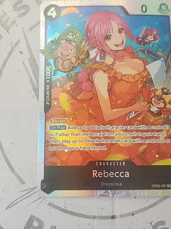 Rebecca OP05-091 - One Piece TCG - SR Super Rare Foil English - Image 2
