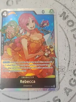 Rebecca OP05-091 - One Piece TCG - SR Super Rare Foil English - Image 3