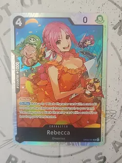 Rebecca OP05-091 - One Piece TCG - SR Super Rare Foil English - Image 4