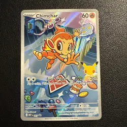 Pokemon TCG Mega Evolution Promo First Partner Illustration Chimchar 041 NM - Image 1