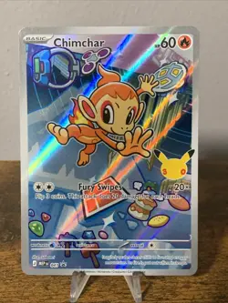 Pokemon TCG Mega Evolution Promo First Partner Illustration Chimchar 041 NM - Image 1