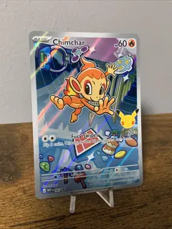 Pokemon TCG Mega Evolution Promo First Partner Illustration Chimchar 041 NM - Image 2