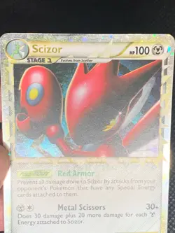 Scizor 84/90 Prime - Undaunted Pokemon Card - LP - Image 2