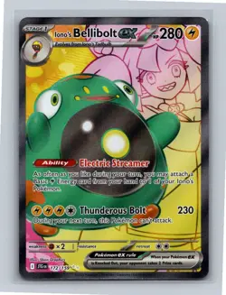 Iono's Bellibolt ex Holo 194 SV: Scarlet & Violet Promo Cards Promo NM - Image 1