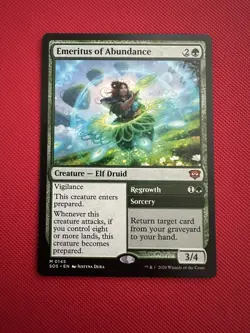 Emeritus of Abundance / regrowth- Secrets of Strixhaven - MTG - Image 1
