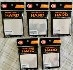 5x KMC Perfect Fit / Size Sleeves - 250 total - MTG Magic the Gathering Pokemon - Image 1