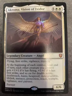 Wizards of the Coast Akroma, Vision of Ixidor Mythic Foil Angel Commander Legen… - Image 1