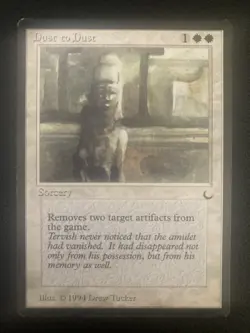 MTG Dust to Dust - The Dark #5 Normal - Image 4