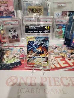 Pokemon 2019 TCG Reshiram & Charizard Tag TeamGX Unbroken Bonds 20/214 ARK 9.5 - Image 1
