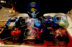 8 POKEMON TRADING CARD GAME COLLECTOR'S TIN EMPTY TIN ONLY - Image 3
