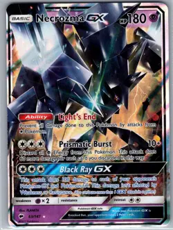 Necrozma GX 63/147 SM - Burning Shadows - Pokemon Card - NM - Image 1