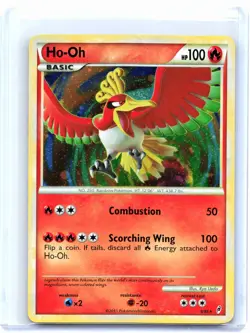 2011 Pokemon—Ho-Oh #9/95 Call of Legends—Holo Rare - Image 1